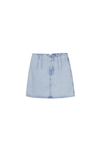 DENIM MINI SKIRT