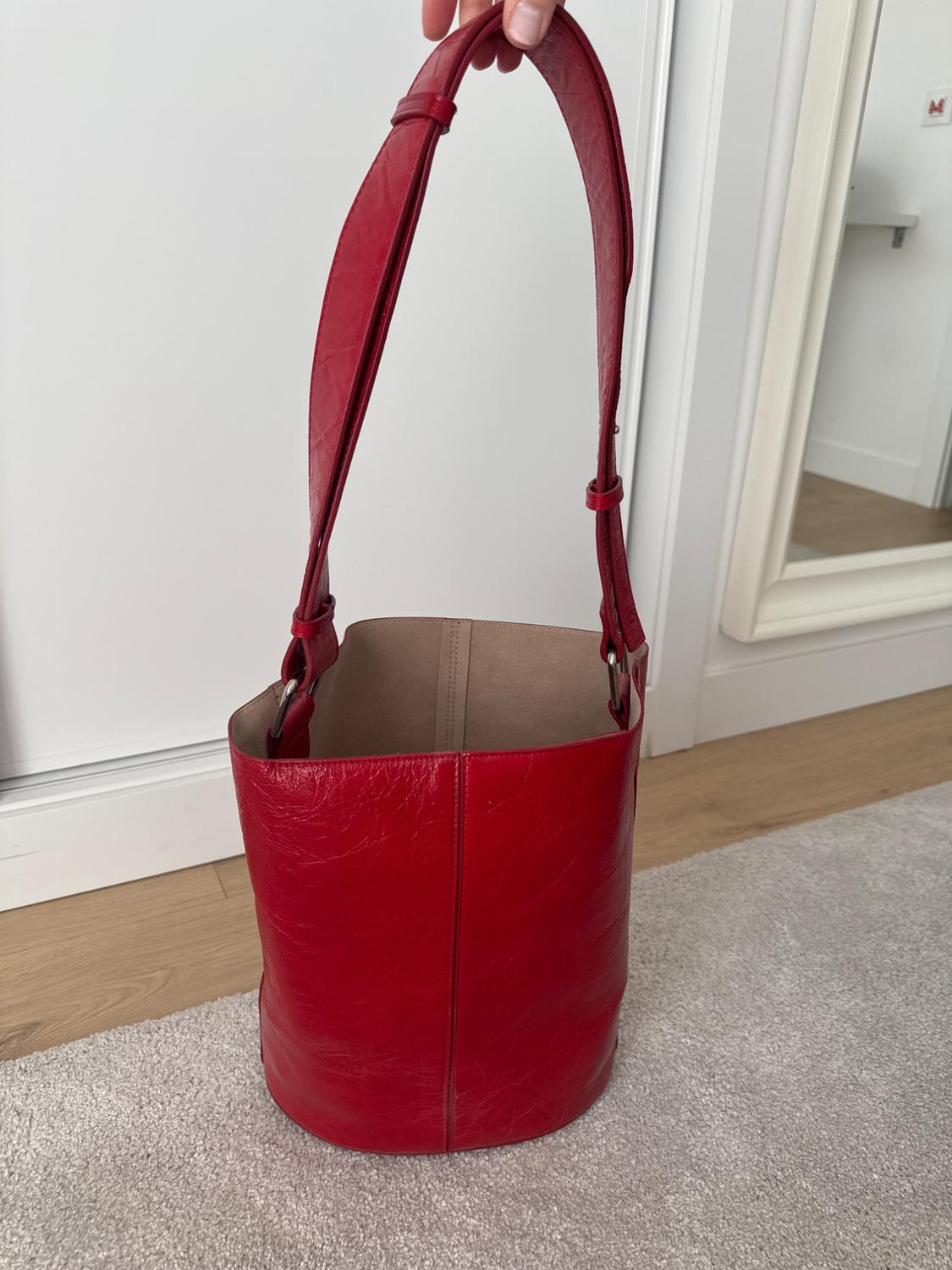 BOLSO DE HOMBRO ZARA ROJO - Image 2