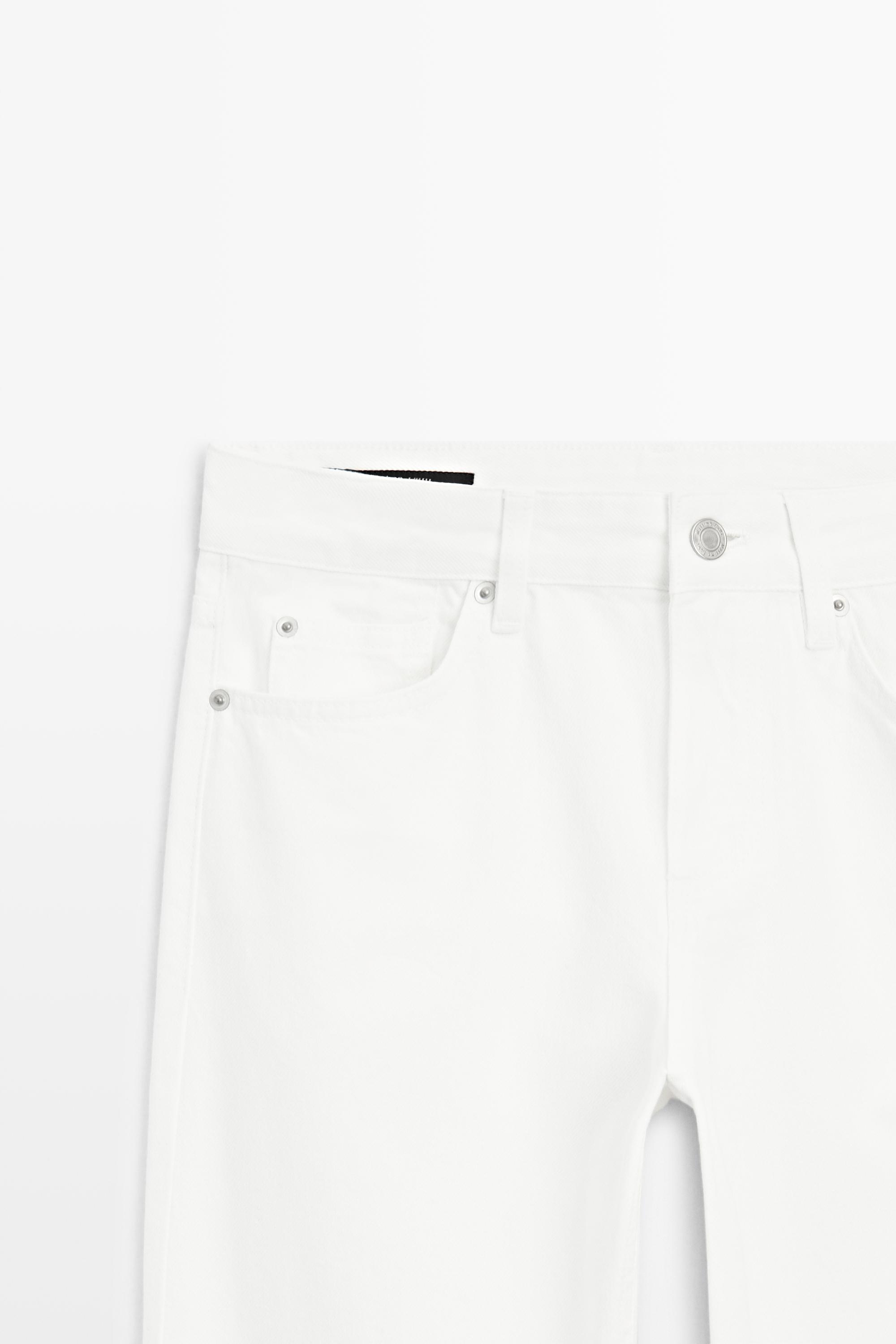 Jean straight taille basse