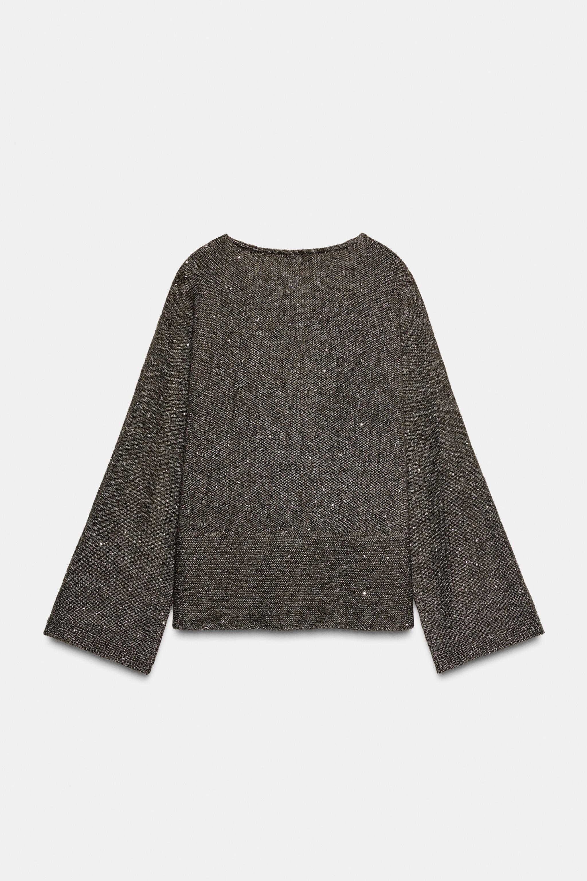 SEQUIN KNIT JUMPER