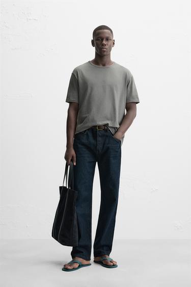 LIGHTWEIGHT T-SHIRT - Grey by Zara