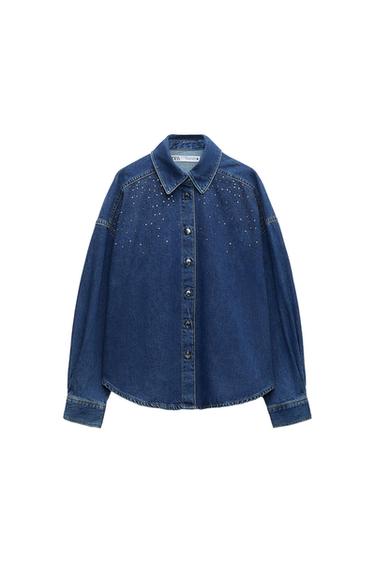 Z1975 BEADED DENIM SHIRT