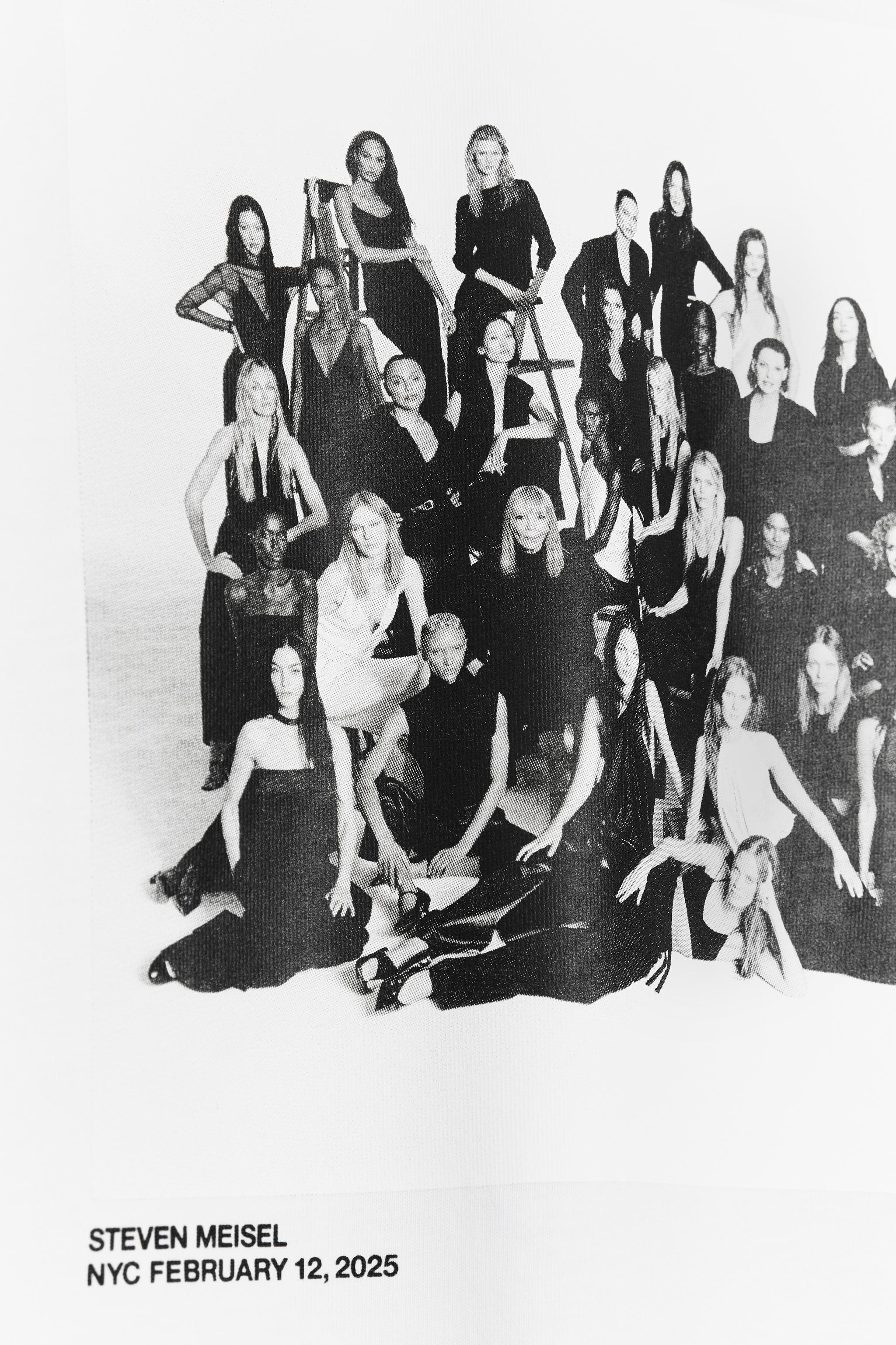 STEVEN MEISEL PHOTO T-SHIRT 50TH ANNIVERSARY