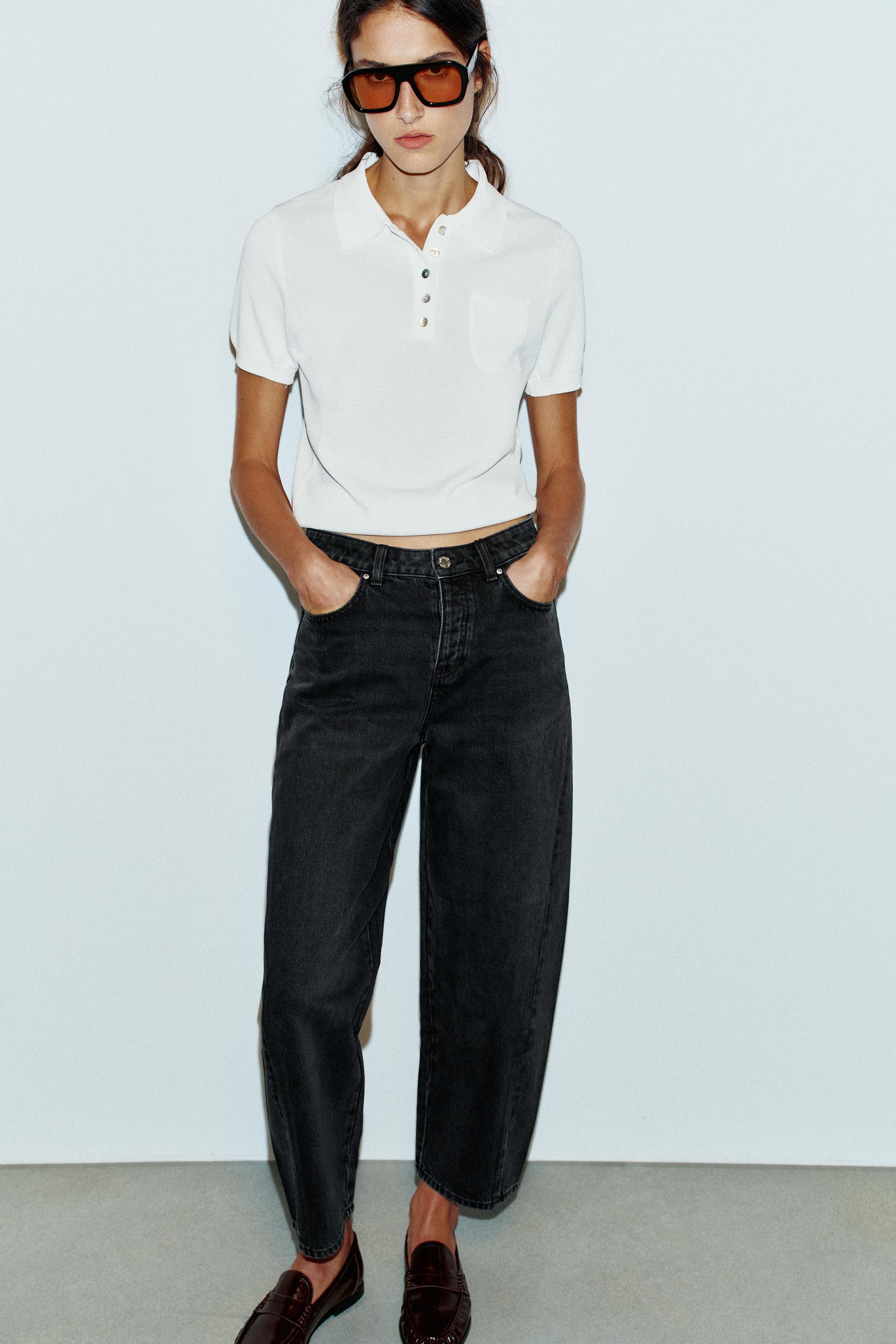 Z1975 HIGH-RISE BARREL JEANS