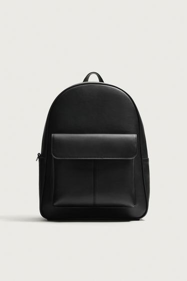 black leather backpack malaysia Summer  Hush Puppies Black James Leather Backpack -