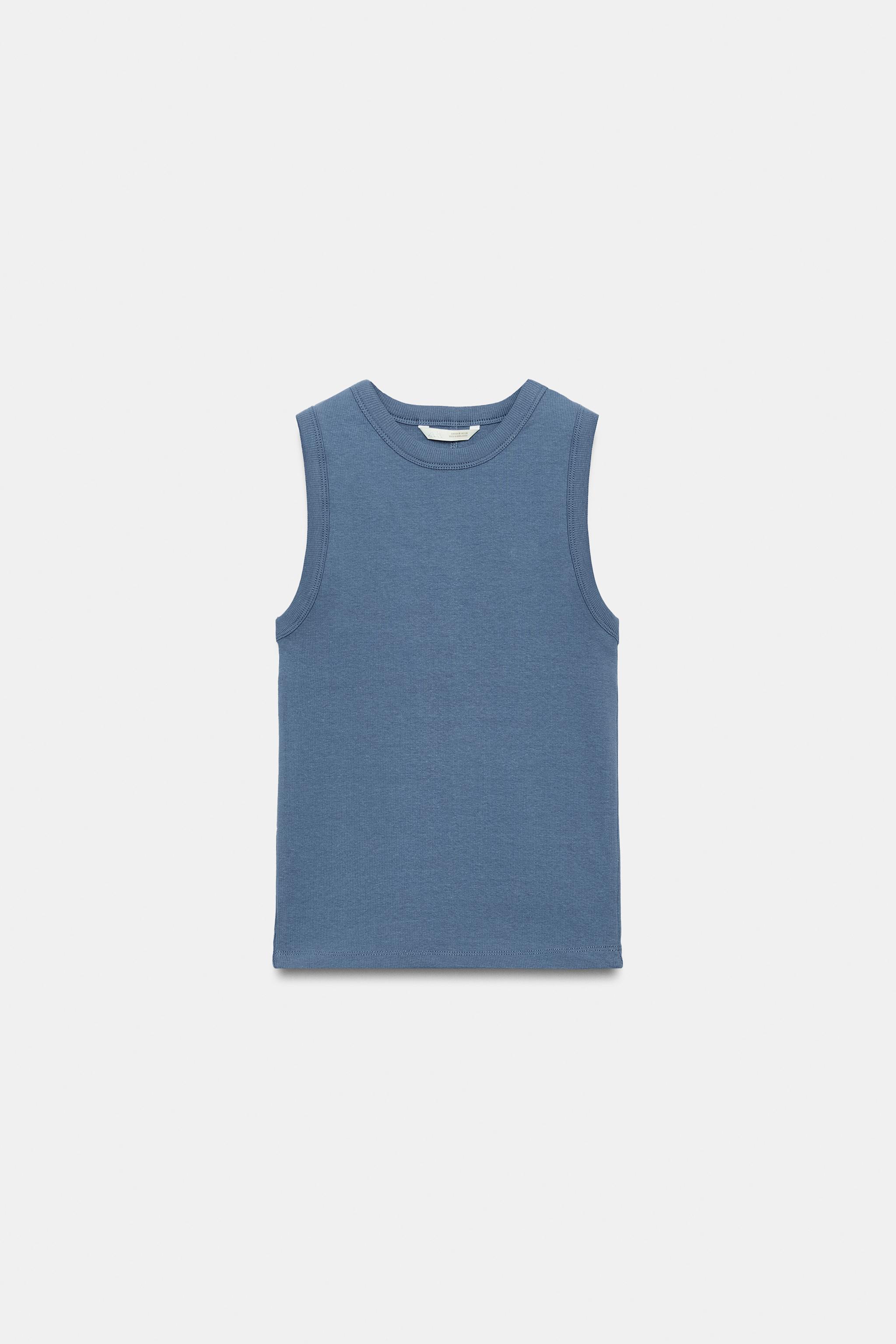 Zara FİTİLLİ ASKILI TOP görsel 5