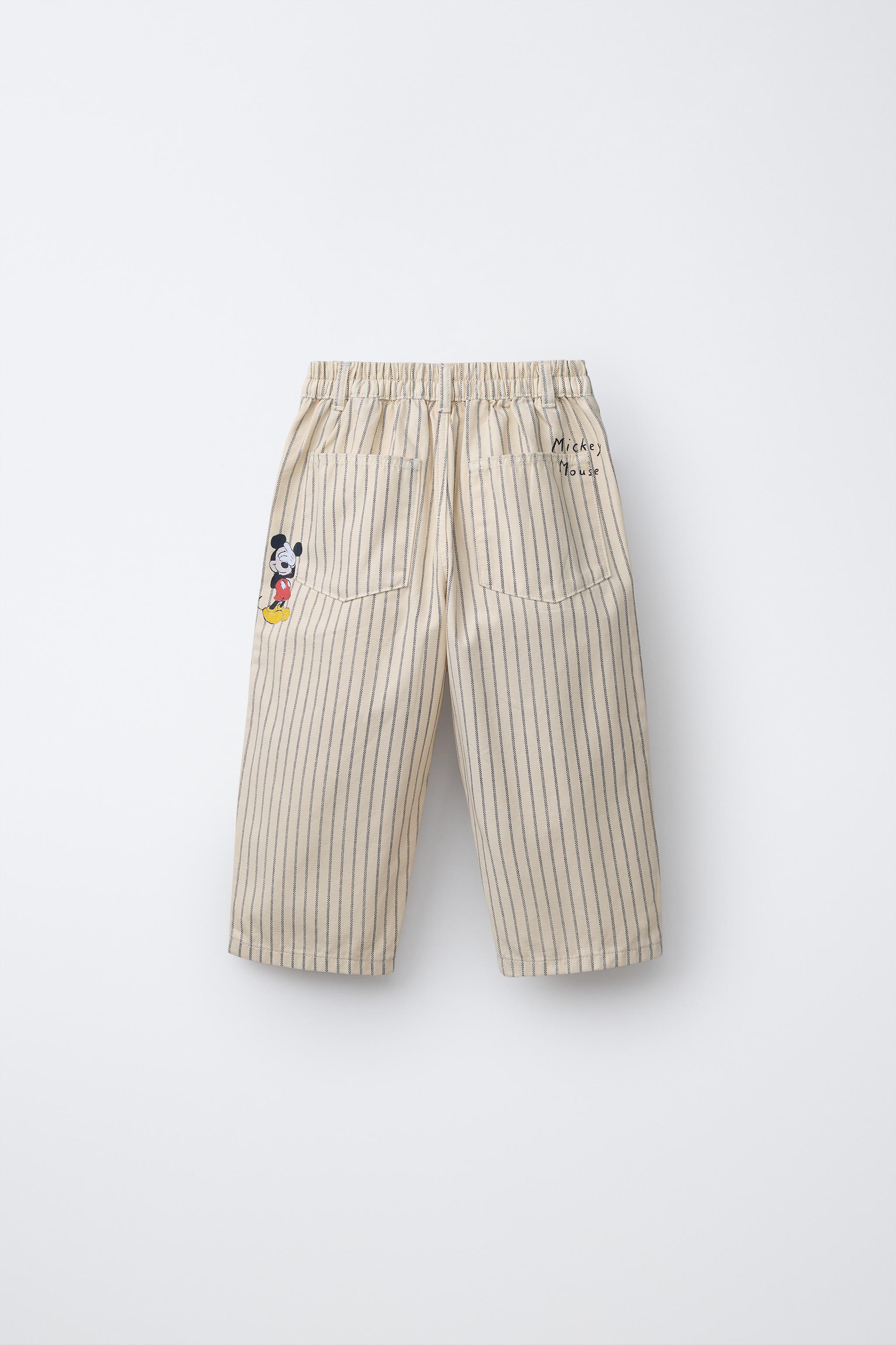 MICKEY MOUSE © DISNEY RELAXED CANVAS PANTS