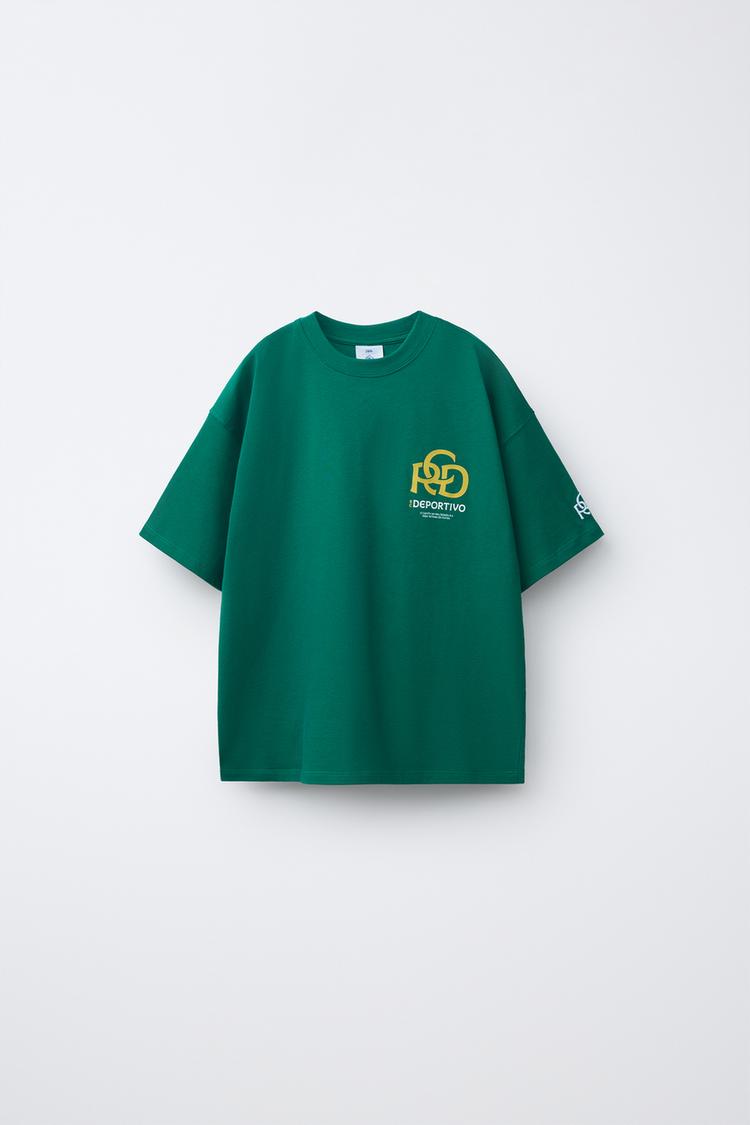 RC DEPORTIVO DE A CORUÑA CAMISETA CON ESTAMPADO