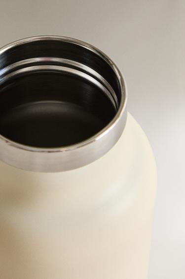 BOUTEILLE ACIER LAQUÉ INOXYDABLE - Écru de Zara - Image 2