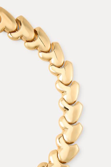 COLLIER À CŒURS - Doré de Zara - Image 2