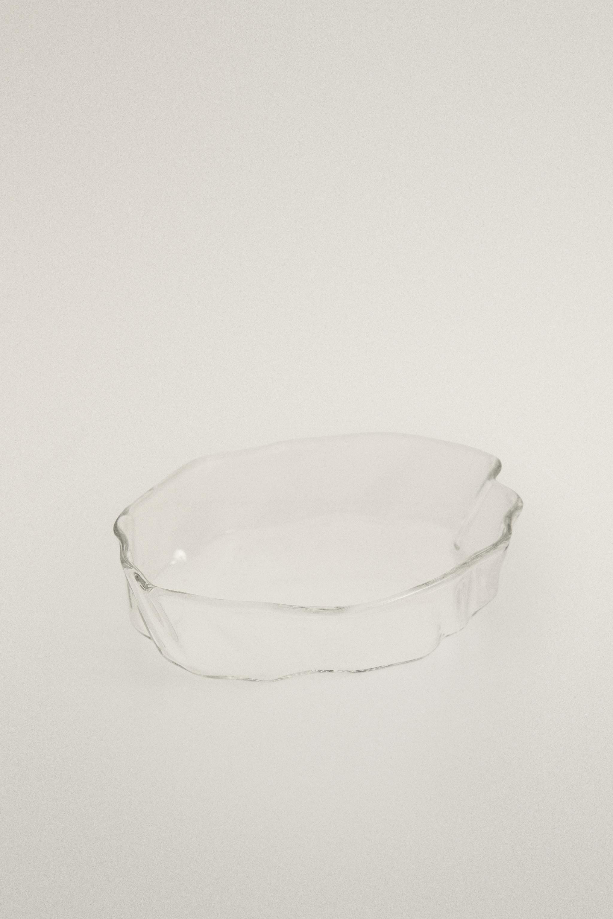BOROSILICATE BATHROOM SOAP DISH — Transparent