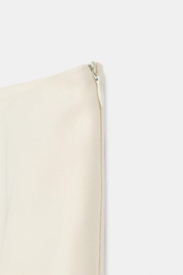 JUPE MIDI FLUIDE ZW COLLECTION - Écru de Zara - Image 6