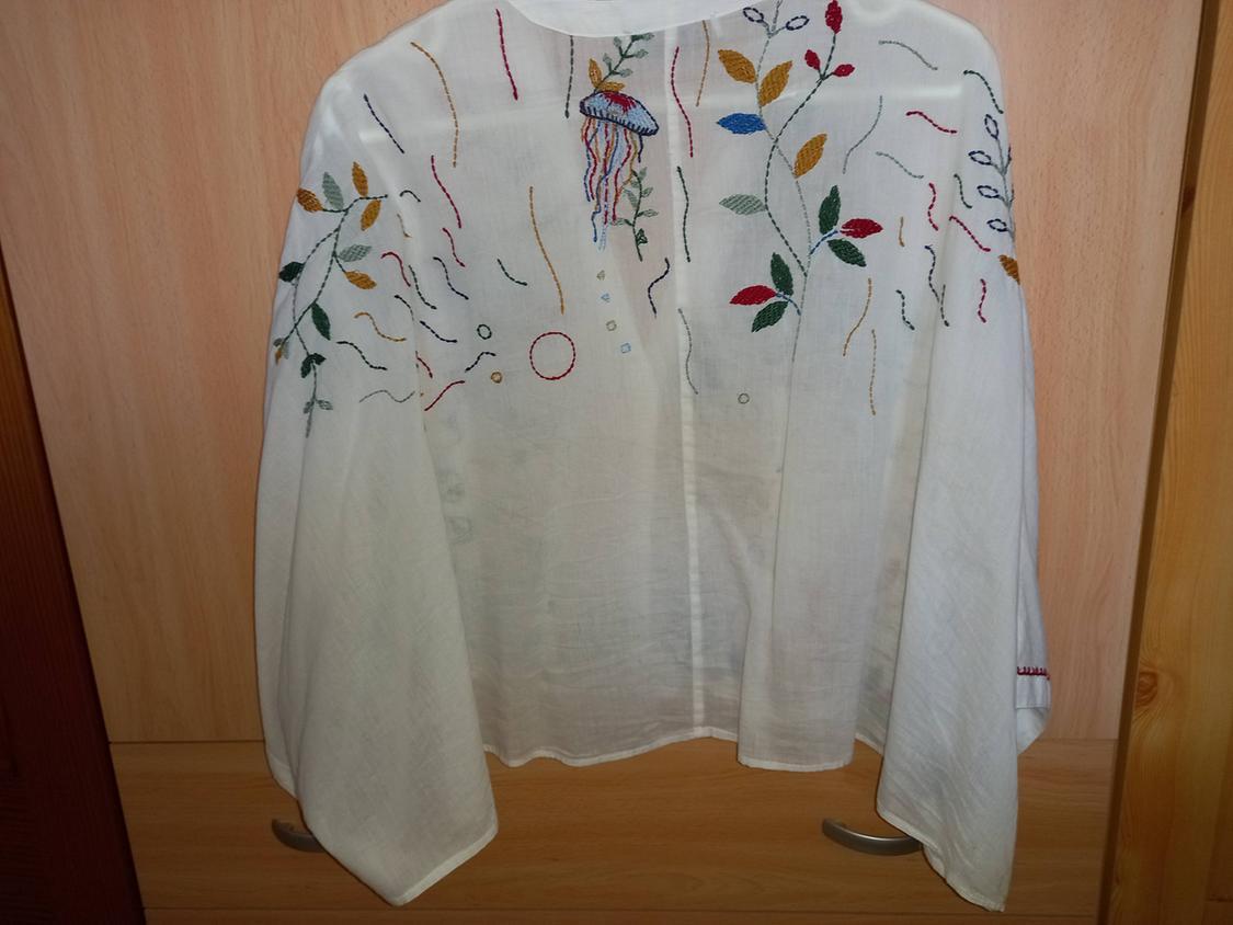 EMBROIDERED COTTON BLOUSE - Image 2