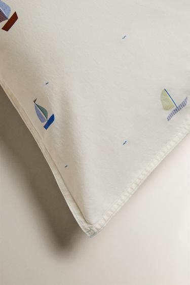 TAIE D’OREILLER ENFANT COTON BATEAUX - Multicolore de Zara - Image 3