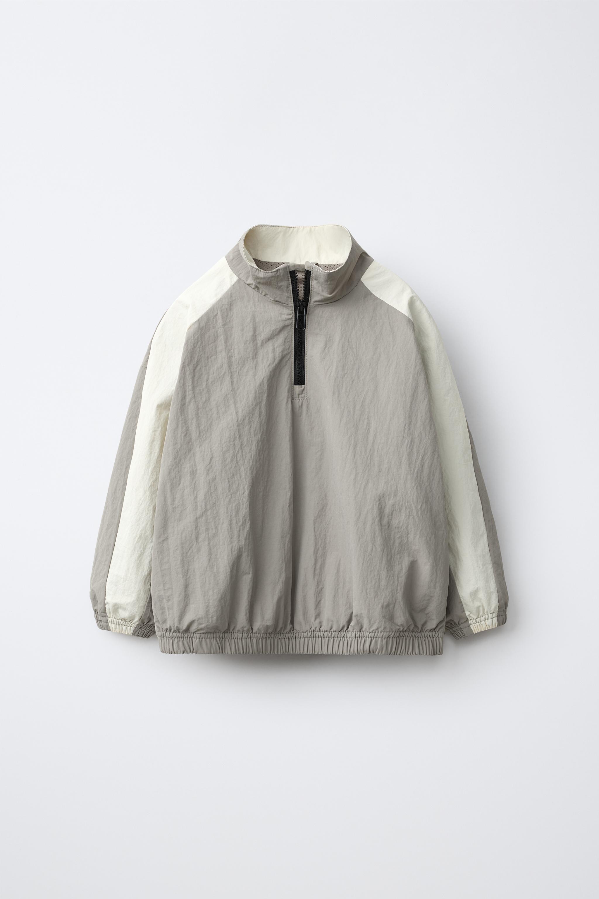 テクニカルジップジャケット - グレー | ZARA Japan / 日本