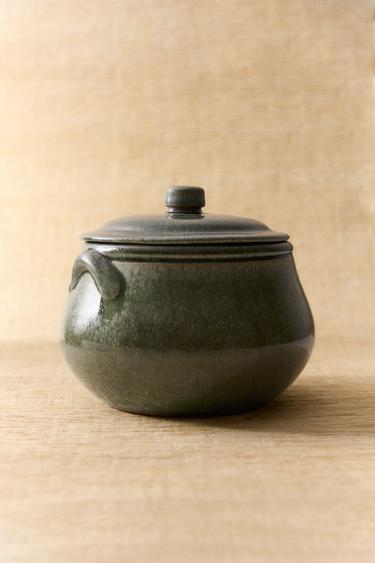 SOUPIÈRE TERRE CUITE AVEC COUVERCLE - Vert de Zara - Image 5