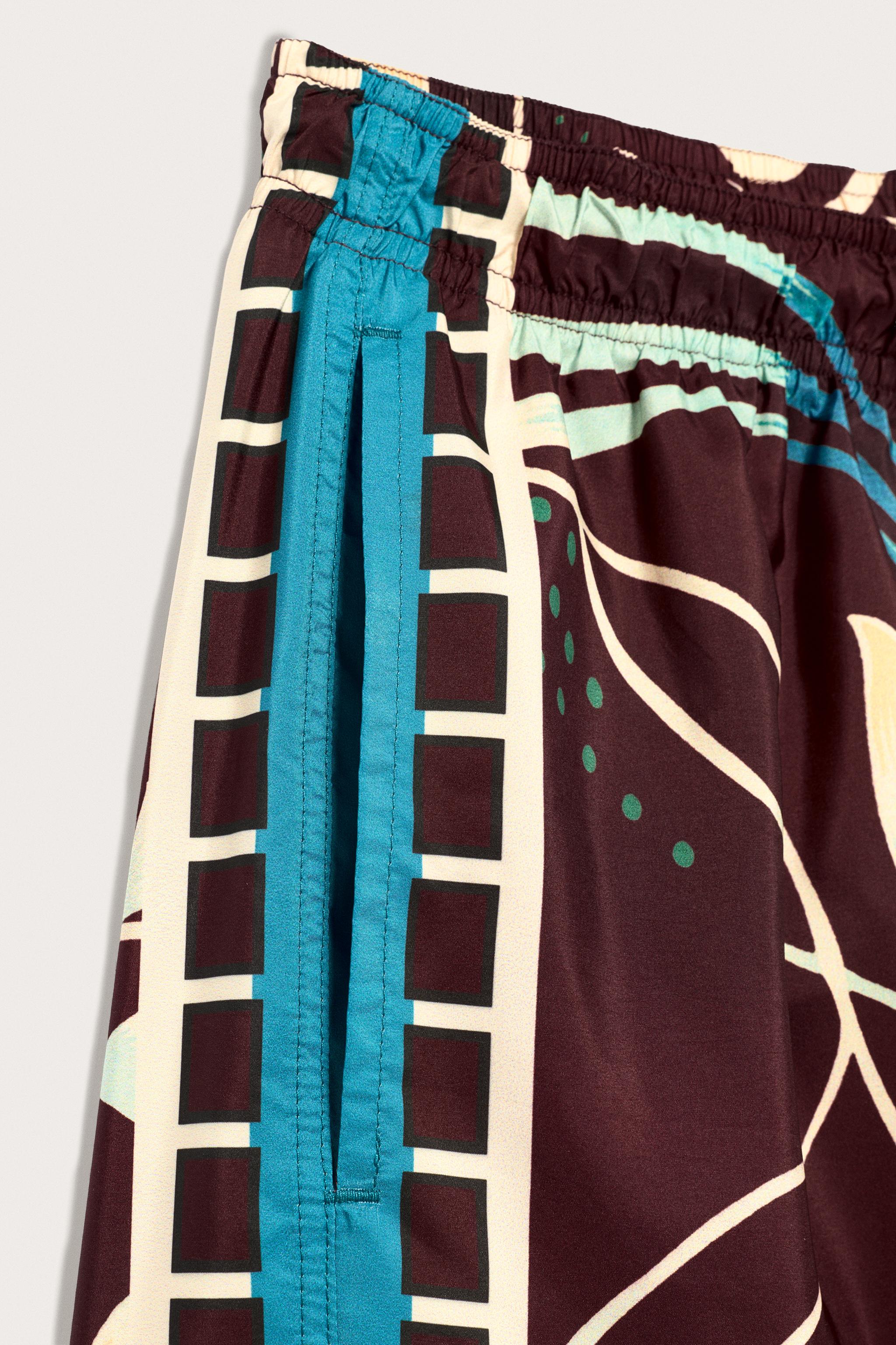 LIMITED EDITION MIXED PRINT SWIM SHORTS