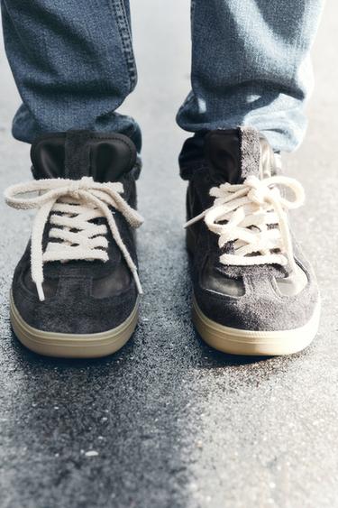 RETRO STYLE TRAINERS - Black by Zara