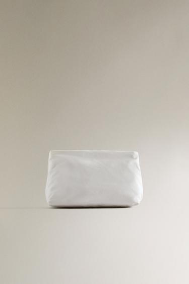 MEDIUM TECHNICAL FABRIC WASH BAG - White by Zara - Image 0