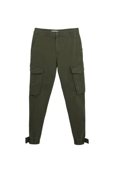 CROPPED CARGO TROUSERS