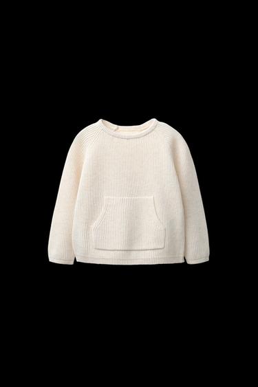 JERSEY PUNTO BOLSILLO - Beige claro de Zara