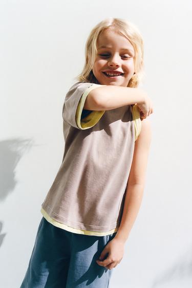 PLAIN T-SHIRT - Pink by Zara