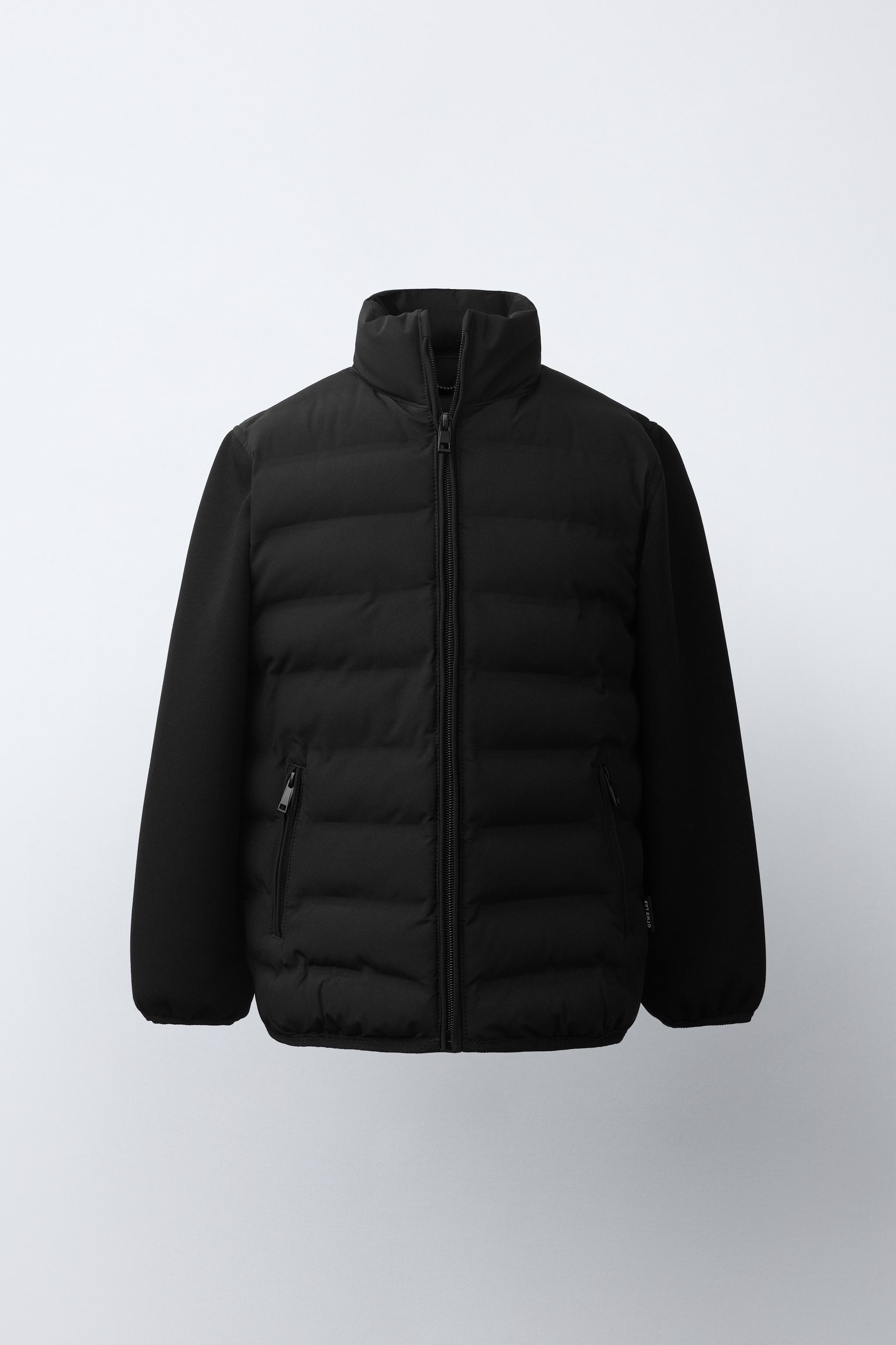 NEOPRENE MIX JACKET - Black | ZARA United States
