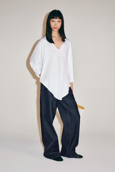 CAMISETA CAPA SUPIMA® - Blanco de Zara