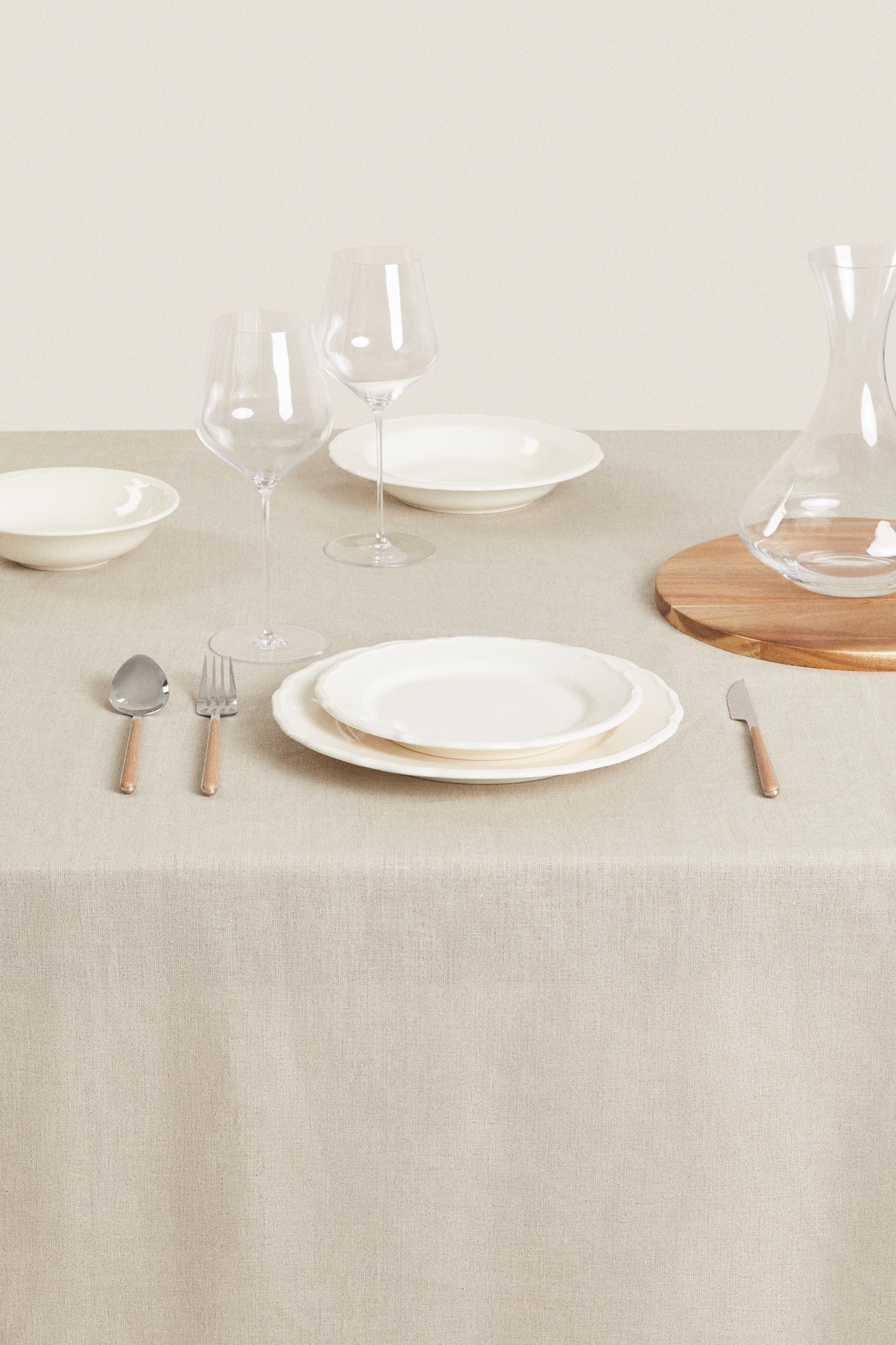 NAPPE EN LIN UNIE