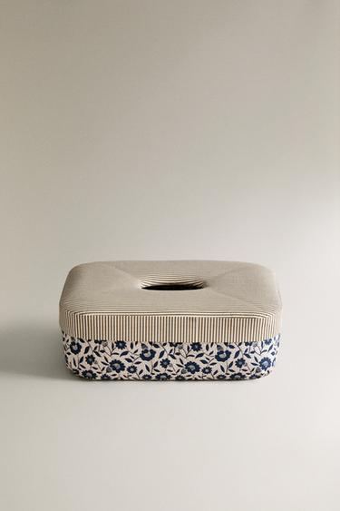 FLORAL WIPE HOLDER - Blue by Zara