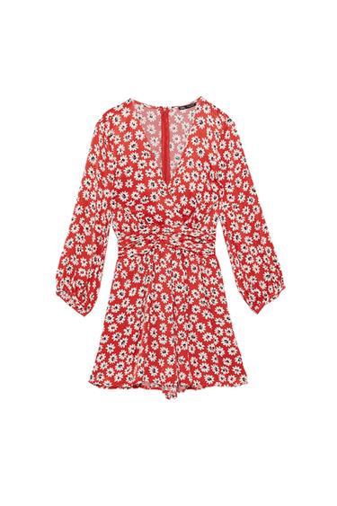 PRINTED JUMPSUIT DRESS