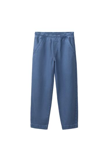 FLOWY SALGA PANTS — Blue 2