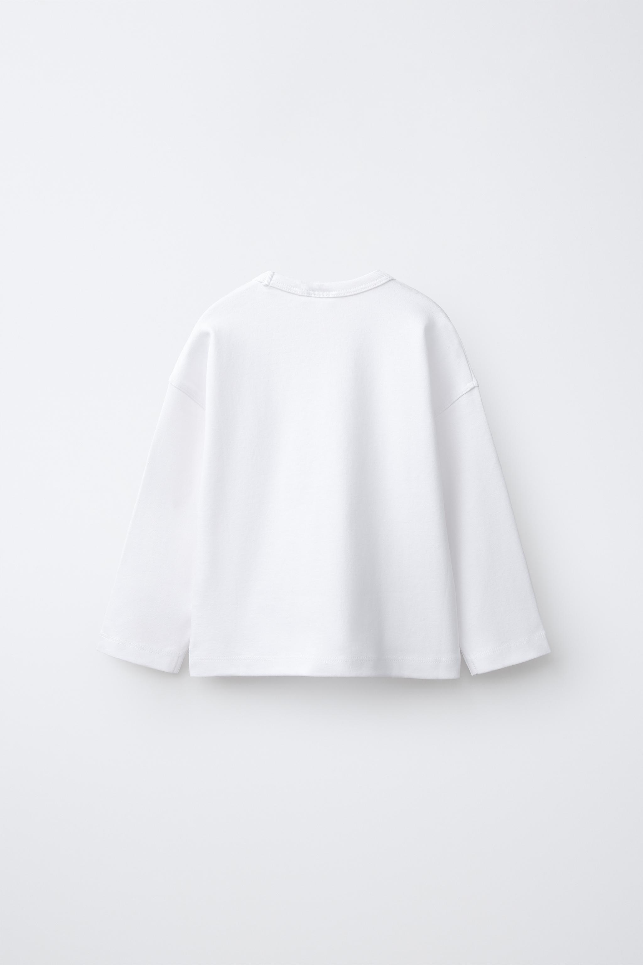 PLAIN INTERLOCK T-SHIRT — White