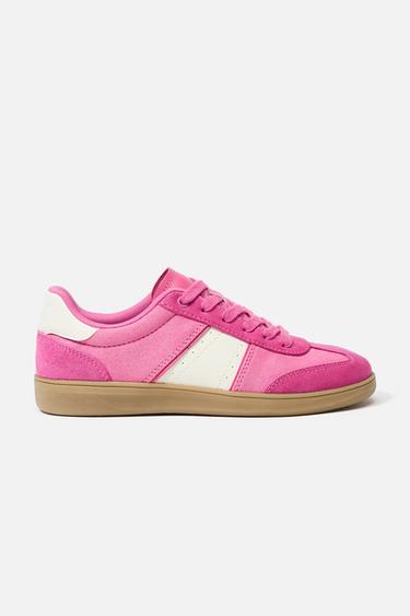 MULTI-COLOURED SPORTS SHOES - Fuchsia by Zara