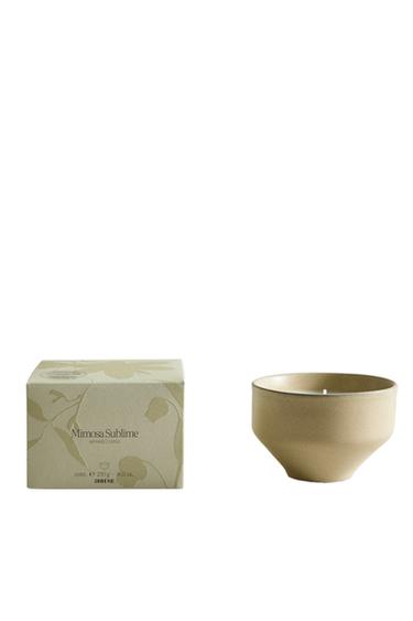 Zara (230 G) MIMOSA SUBLIME SCENTED CANDLE - Yellow
