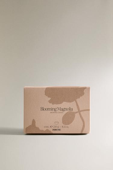 (230 G) BOUGIE PARFUMÉE BLOOMING MAGNOLIA - Noir / Écru de Zara - Image 3