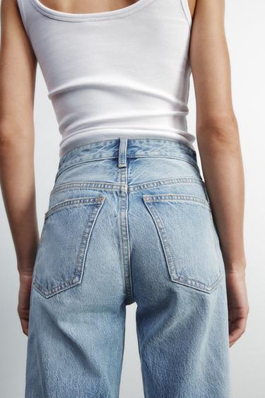 JEAN TRF DROIT TAILLE NORMALE - Bleu de Zara - Image 6