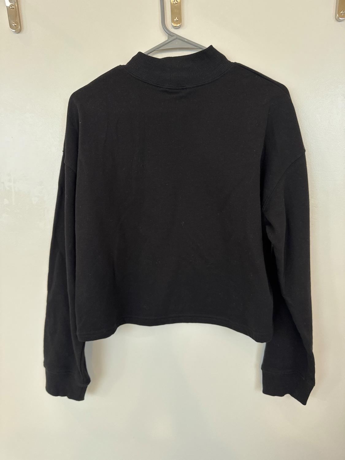 FRONT TEXT PRINT SWEATSHIRT - Image 2