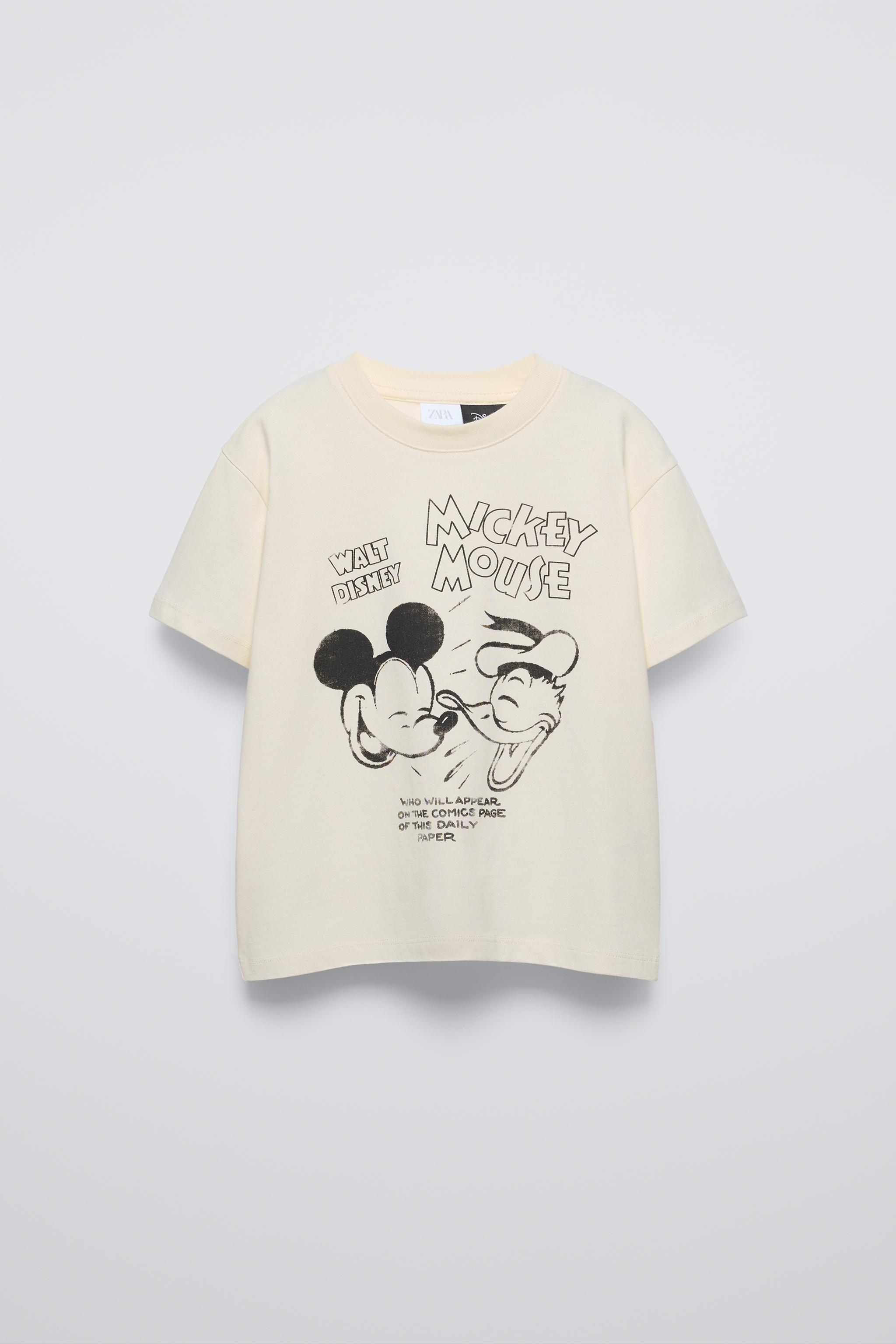 Camiseta mickey zara mujer on sale