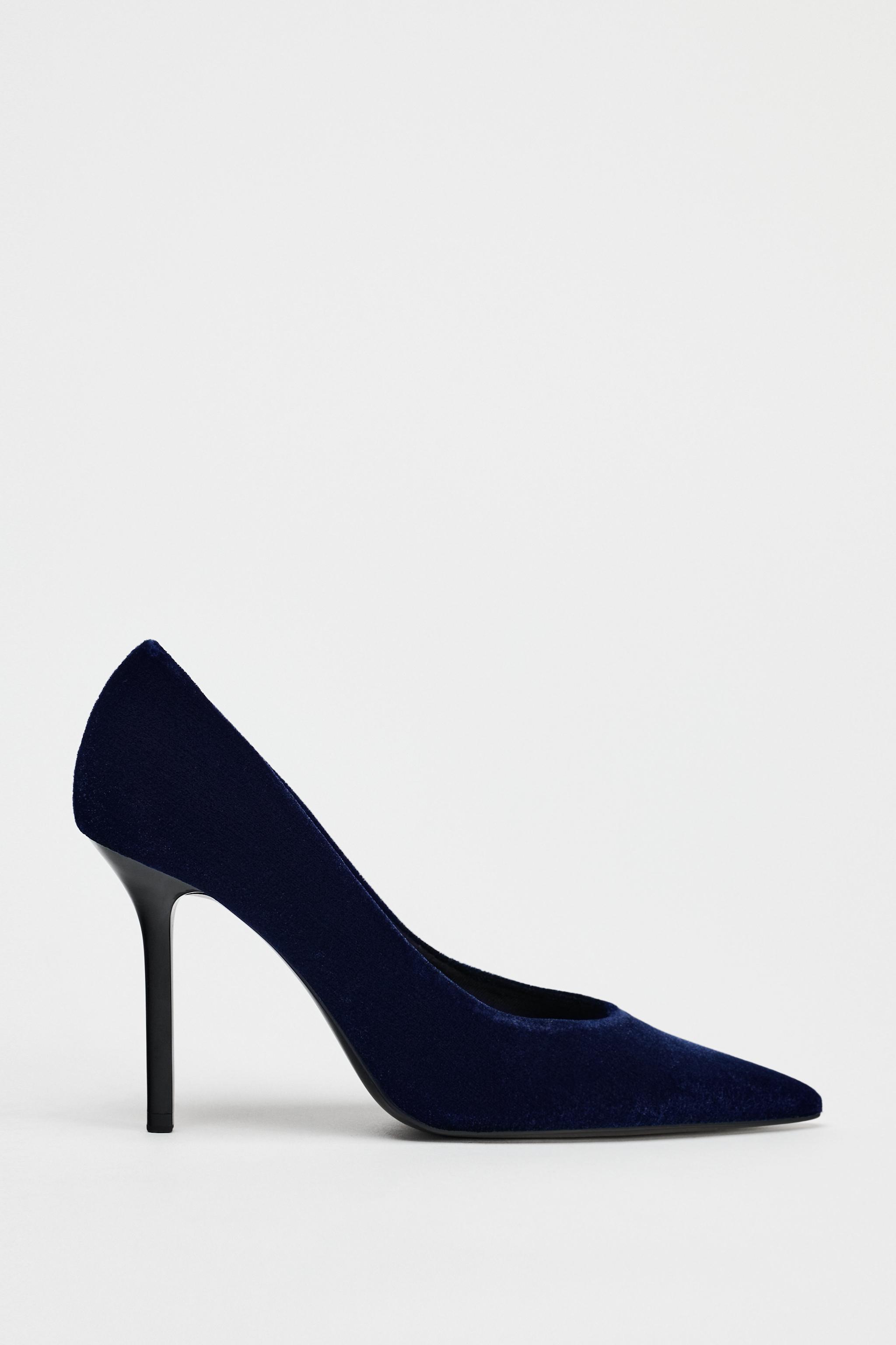 Chaussures bleues pour femme Nouvelle Collection en ligne ZARA France