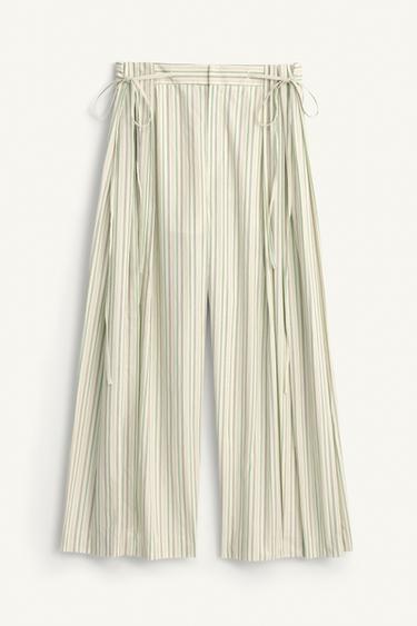 GESTREEPTE PYJAMABROEK IN LIMITED EDITION - gestreept van Zara
