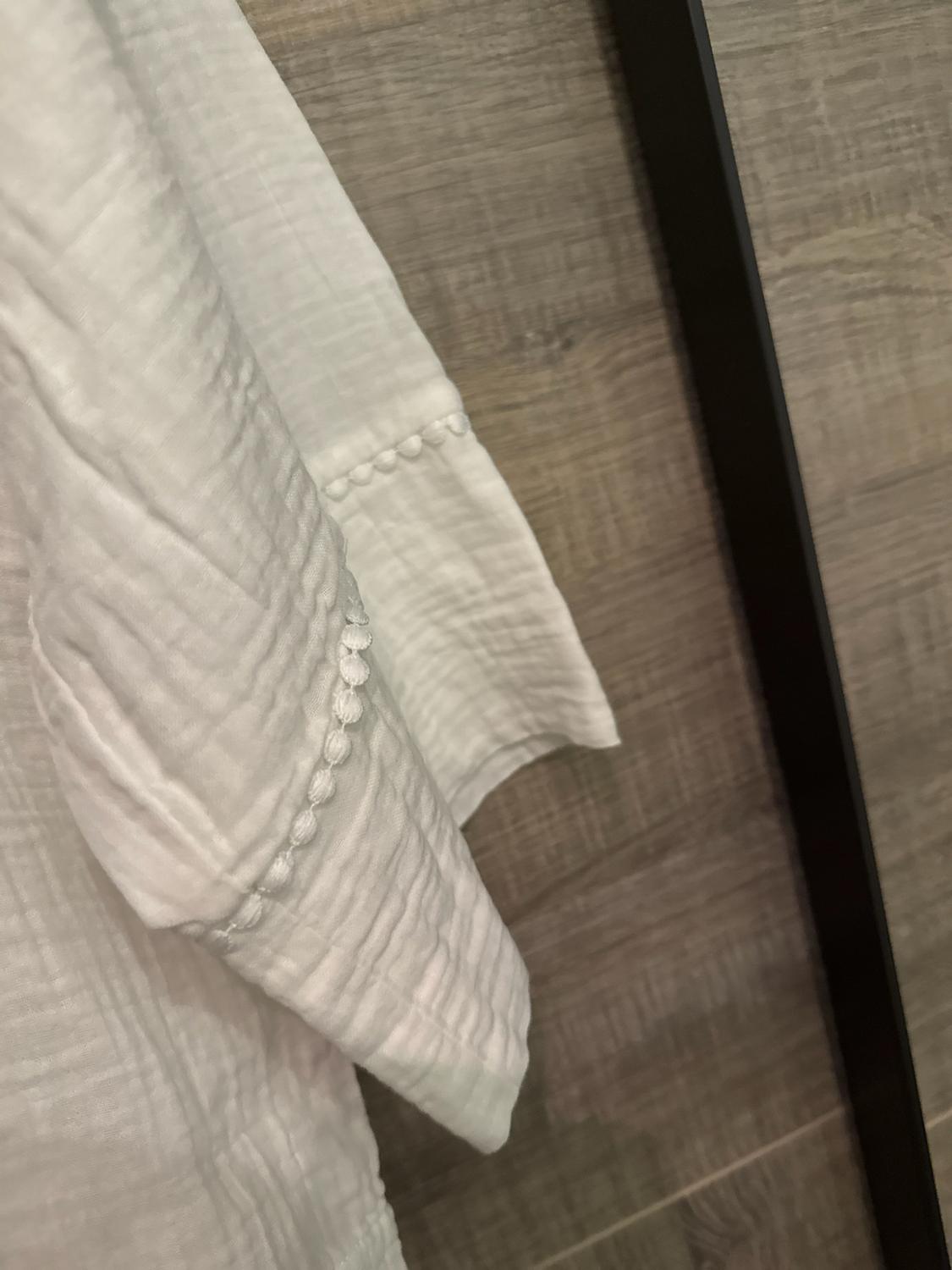 COTTON KIMONO BLOUSE - Image 3