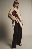 ZW COLLECTION LIMITED EDITION LEATHER BOMBER JACKET