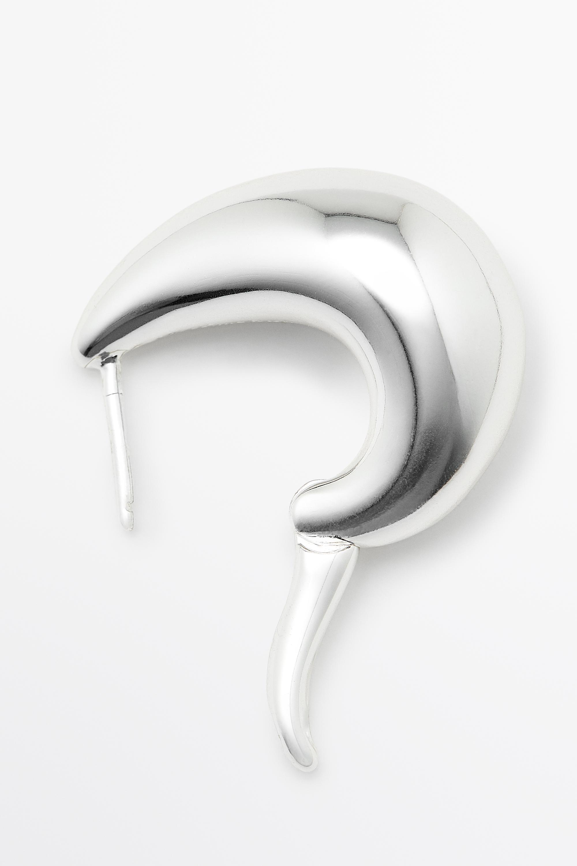 Boucles d'oreilles créoles détail goutte