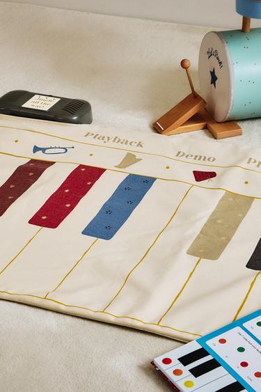 JOUET ENFANT TAPIS MUSICAL - Beige clair de Zara