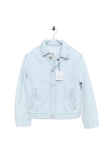 STORIESZ - JAKNA IZ DŽINSA Z RAZBELJENIM ZAKLJUČKOM - Svetlo modra od Zare