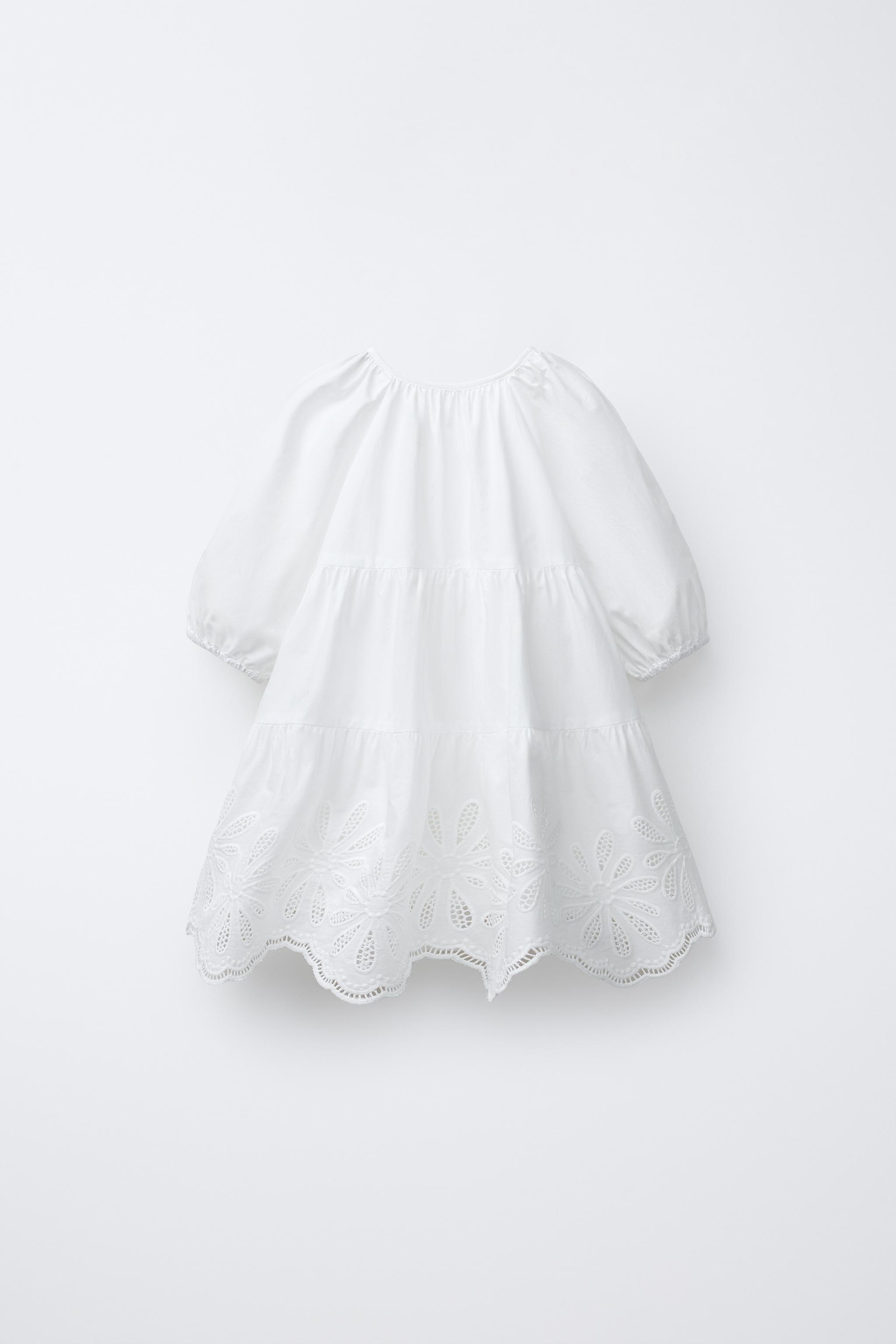 ROBE FLEURS BRODÉES