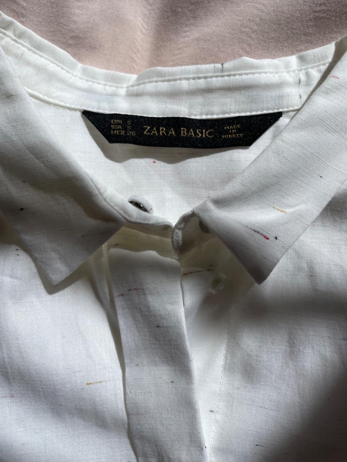WHITE FLECKED SHIRT - Image 5