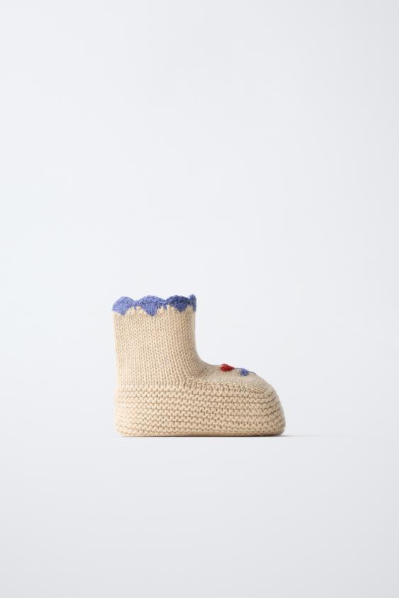 PATUCO TRICOT FLORES - Multicolor de Zara - Imagen 0