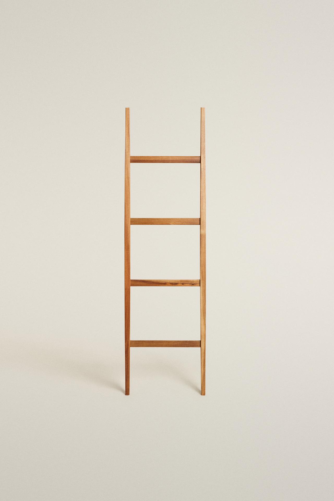 ACACIA TOWEL RACK — Brown